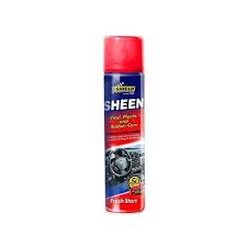 Shield Sheen Vinyl Plastic & Rubber Care Fresh Start 300ml